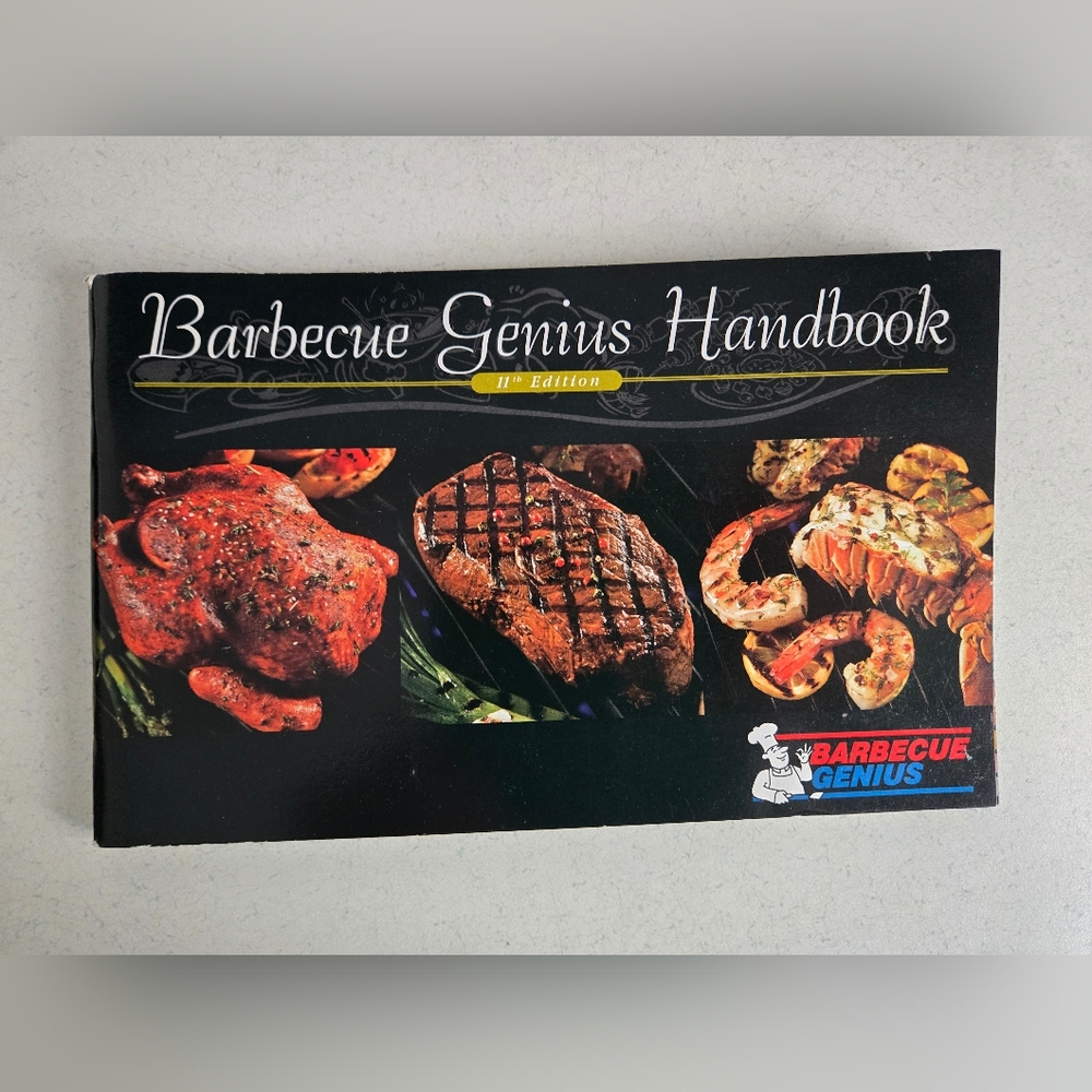 Barbecue Genius Handbook Recipes Booklet